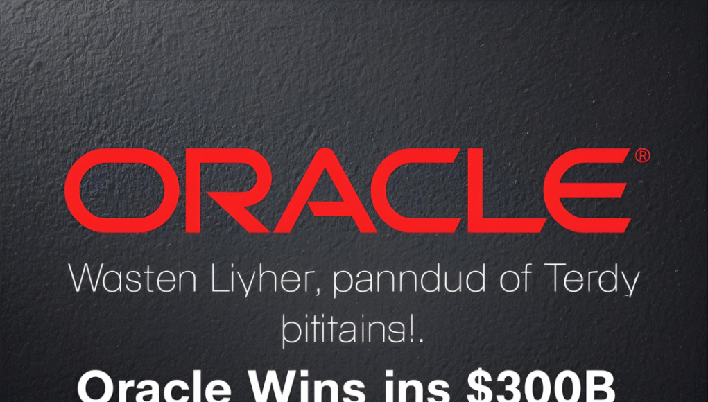 Oracle Wins $300B OpenAI Cloud Deal, Shaking Up Tech