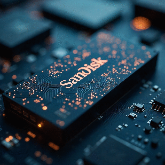 Sandisk Stock Soars AI Fuels Data Storage Boom