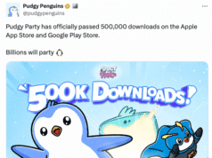 Pudgy Penguins’ ‘masterpiece’ Pudgy Party tops 500K Pudgy Penguins' 'masterpiece' Pudgy Party tops 500K