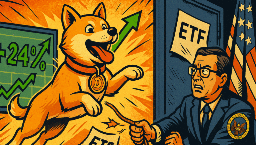 Dogecoin Surges 4% as Institutions Invest Despite ETF Delay