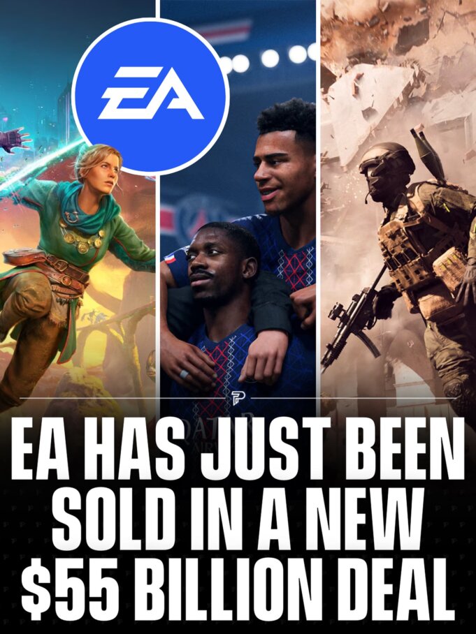 EA Has Just Been Sold In A New $55 Billion Deal
