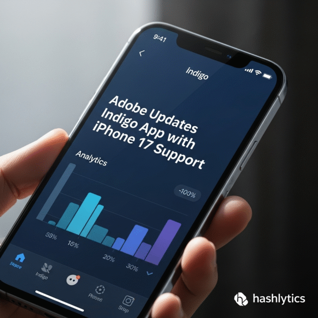 Adobe Updates Indigo App with iPhone 17 Support Adobe Updates Indigo App with iPhone 17 Support