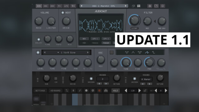 AudioKit VIRAL Synth T2x, update 1.1 brings major improvements to the Virus TI2 inspired ... AudioKit VIRAL Synth T2x Update 1.1 Improves Performance