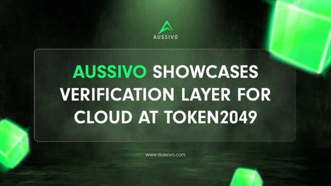 Aussivo Debuts Verification Layer for <b>Cloud</b> at Token2049, Pioneering Blockchain ... Aussivo Unveils Blockchain Verification for Cloud Ops