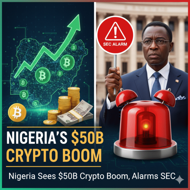Nigeria Sees $50B Crypto Boom, Alarms SEC Nigeria Sees $50B Crypto Boom, Alarms SEC