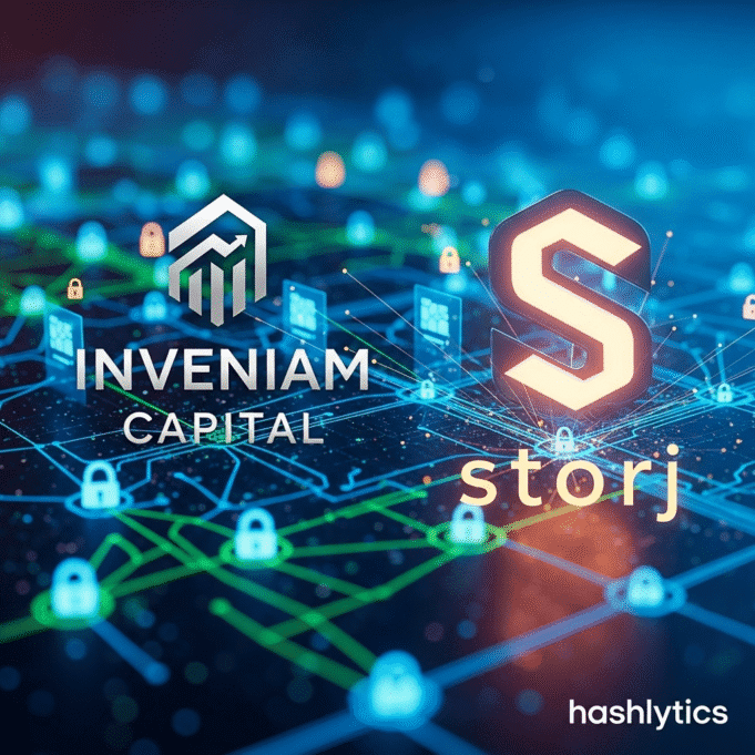 Inveniam Capital Acquires Decentralized Cloud Storage Firm Storj