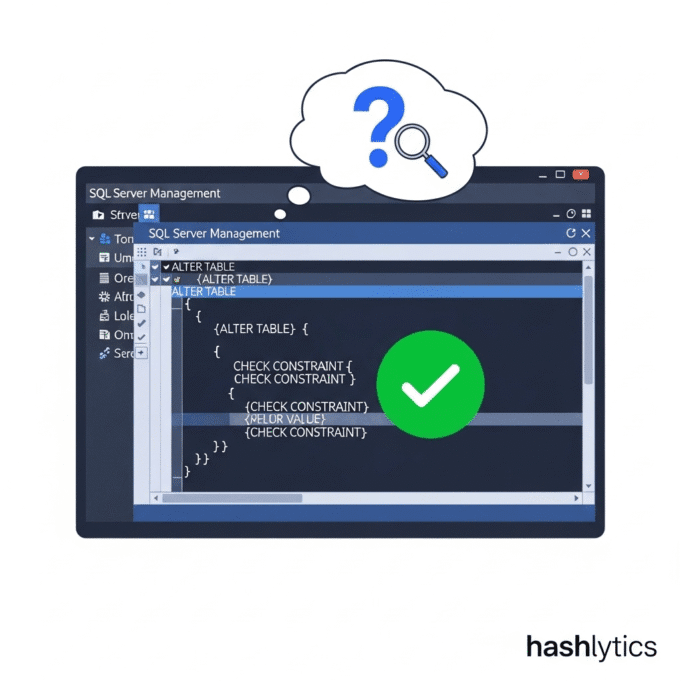 Learn to Add Check Constraints in SQL Server Database