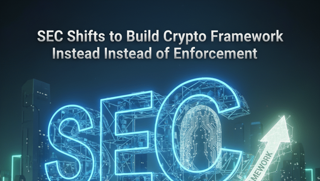 SEC Shifts to Build Crypto Framework Instead of Enforcement