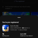 Sonic Rumble Launches on PC, iOS, and Android in November