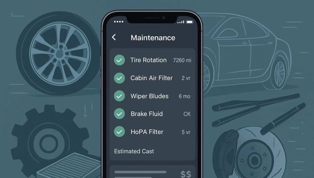 Tesla <b>iOS</b> App Now Describes Exactly What Maintenance Is Needed - FindArticles Tesla iOS App Shows Maintenance Needs & Pricing