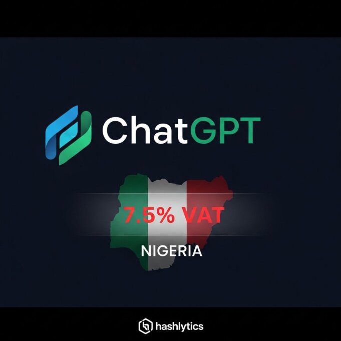 ChatGPT Adds 7.5% VAT in Nigeria