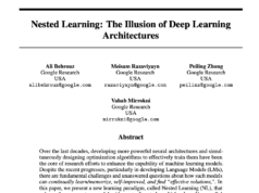Google’s Nested Learning: “Attention Is All You Need V2” Google's Nested Learning: "Attention Is All You Need V2"