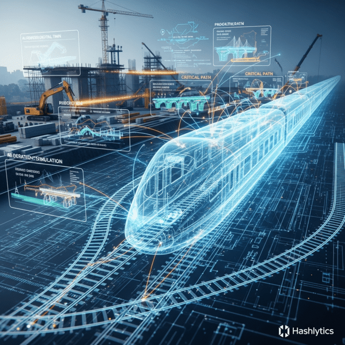 AI-Powered Digital Twins Optimize Rail Transit Construction
