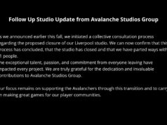 Avalanche Shuts Liverpool Studio After Xbox Game’s Cancellation Avalanche Shuts Liverpool Studio After Xbox Game's Cancellation