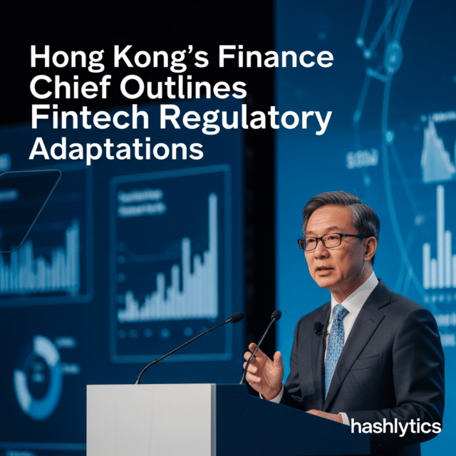 Hong Kong's Finance Chief Outlines Fintech Regulatory Adaptations