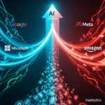 Google, Microsoft Cash Flow Fuels AI Lead Over Meta, Amazon