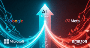 Google, Microsoft Cash Flow Fuels AI Lead Over Meta, Amazon Google, Microsoft Cash Flow Fuels AI Lead Over Meta, Amazon