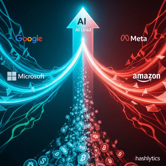 Google, Microsoft Cash Flow Fuels AI Lead Over Meta, Amazon Google, Microsoft Cash Flow Fuels AI Lead Over Meta, Amazon