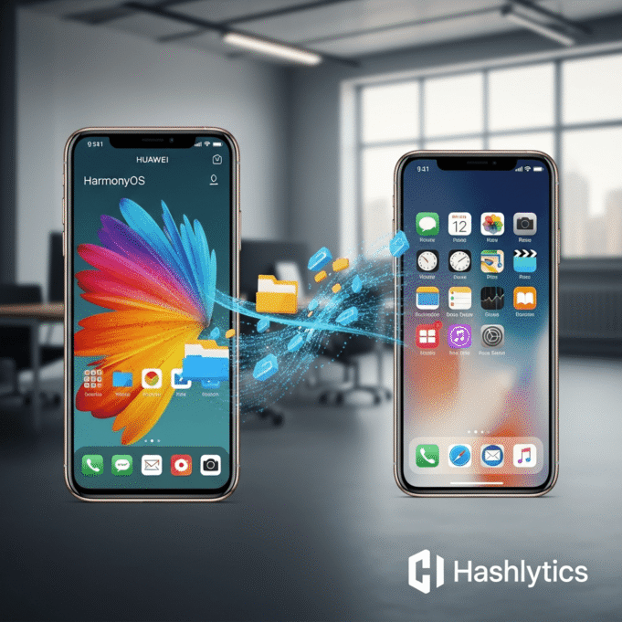 Huawei Bridges iOS Gap with HarmonyOS File Transfer App