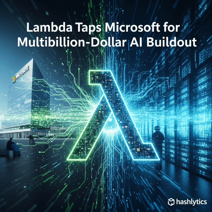 Lambda Taps Microsoft for Multibillion-Dollar AI Buildout