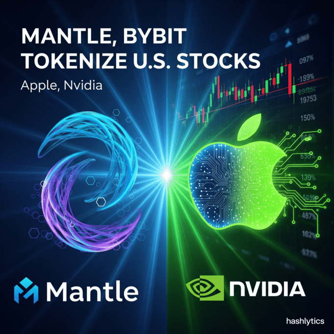 Mantle, Bybit Tokenize U.S. Stocks Like Apple, Nvi Mantle, Bybit Tokenize U.S. Stocks Like Apple, Nvidia