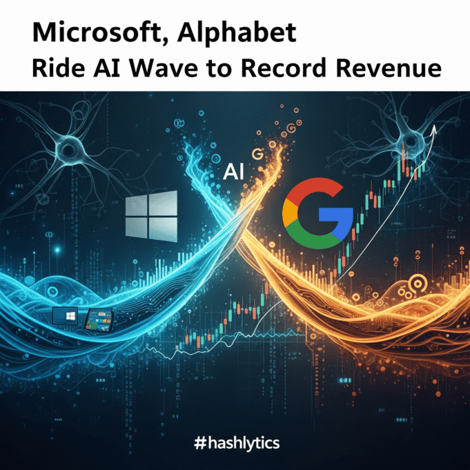 Microsoft, Alphabet Ride AI Wave to Record Revenue