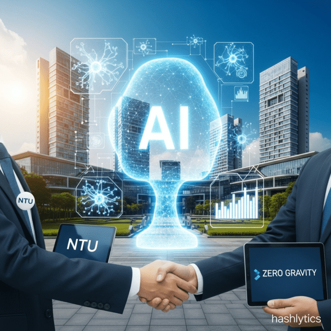 NTU Singapore and Zero Gravity Launch $5M AI Research Hub