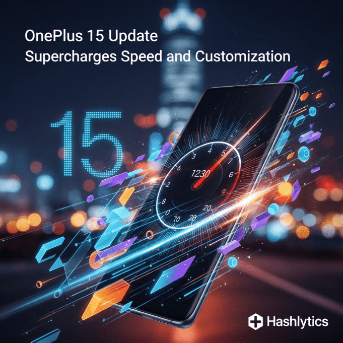 OnePlus 15 Update Supercharges Speed and Customization