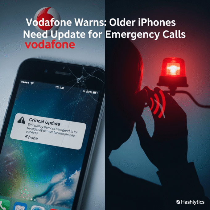Vodafone Warns Older iPhones Need Update for Emergency Calls