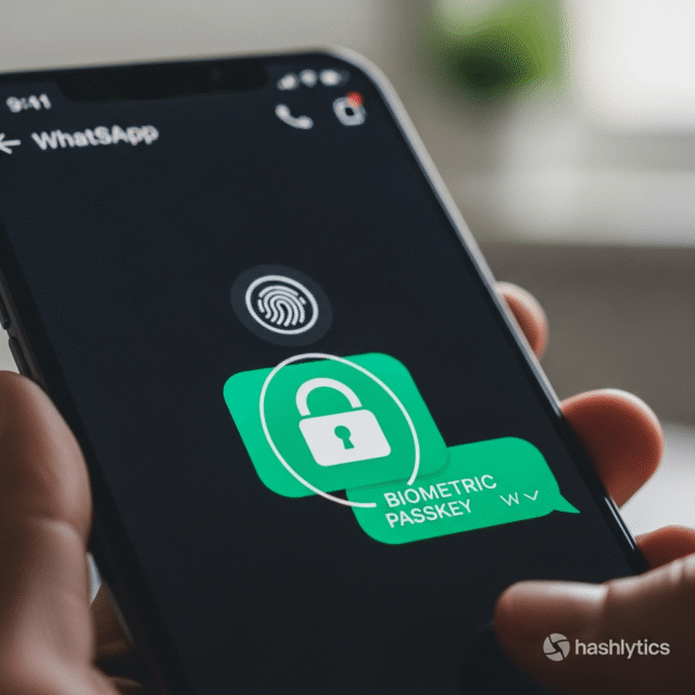 WhatsApp Locks Chat Backups with Biometric Passkeys WhatsApp Locks Chat Backups with Biometric Passkeys