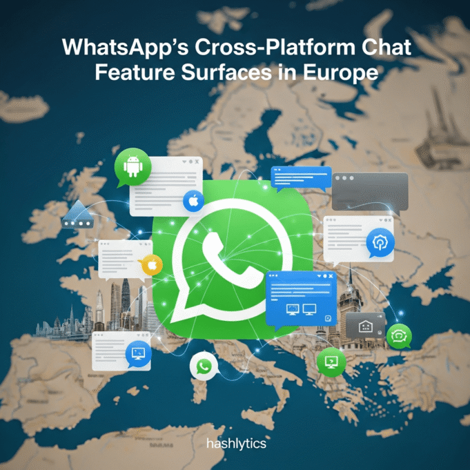 WhatsApp's Cross-Platform Chat Feature Surfaces in WhatsApp's Cross-Platform Chat Feature Surfaces in Europe