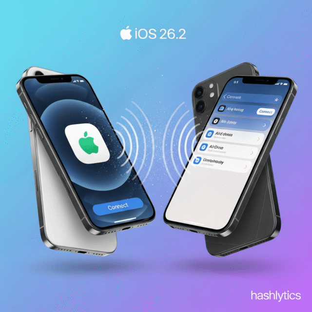 iOS 26.2 AirDrop New Connect Feature Boosts File Sharing
