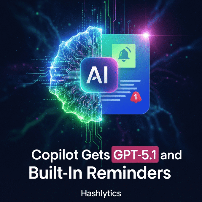 Copilot Gets GPT-5.1 and Built-In Reminders