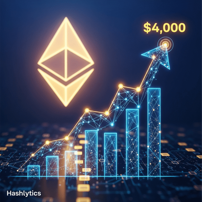 Expert Predicts Ethereum Price Rebound to $4,000 Target