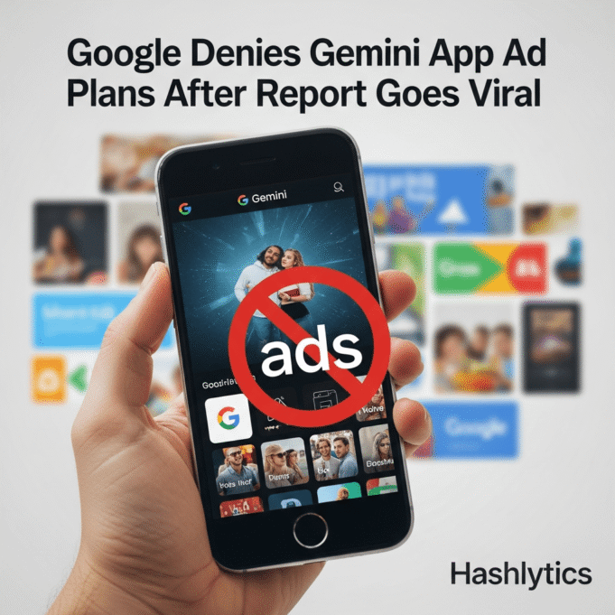 Google Denies Gemini App Ad Plans After Report Goes Viral
