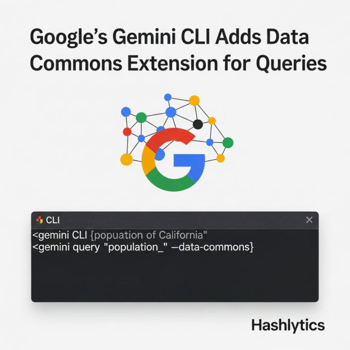 Google's Gemini CLI Adds Data Commons Extension for Queries