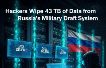 Hackers Wipe 43 TB of Data from Russia’s Military Draft System Hackers Wipe 43 TB of Data from Russia's Military Draft System