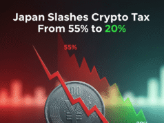 Japan Slashes Crypto Tax From 55% to 20% Japan Slashes Crypto Tax From 55% to 20%