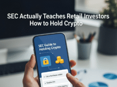 SEC Actually Teaches Retail Investors How to Hold Crypto SEC Actually Teaches Retail Investors How to Hold Crypto