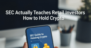 SEC Actually Teaches Retail Investors How to Hold Crypto SEC Actually Teaches Retail Investors How to Hold Crypto