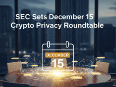 SEC Sets December 15 Crypto Privacy Roundtable SEC Sets December 15 Crypto Privacy Roundtable