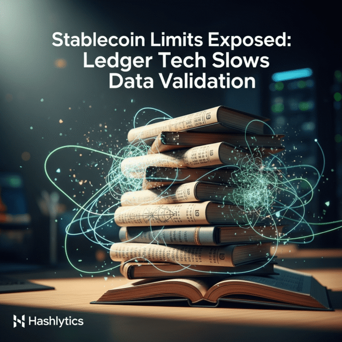 Stablecoin Limits Exposed Ledger Tech Slows Data Validation