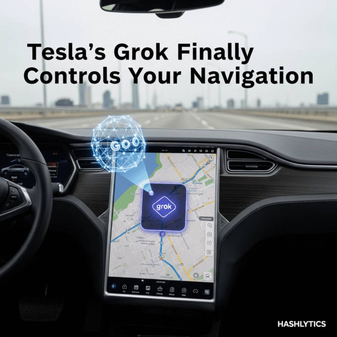 Tesla's Grok Finally Controls Your Navigation