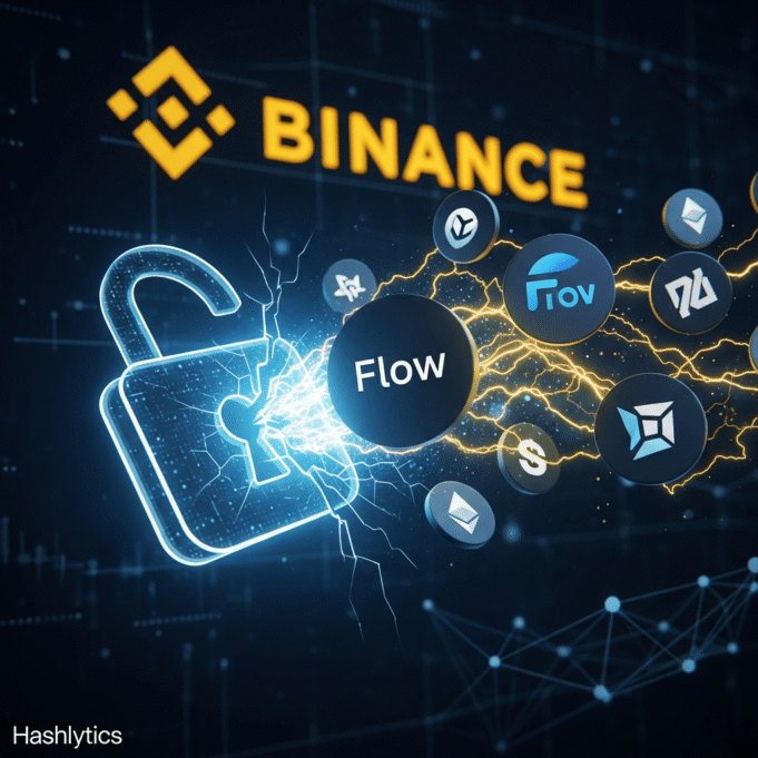 Binance Delists Flow Pairs After $3.9M Hack, Adds Tokens to Risk Watchlist