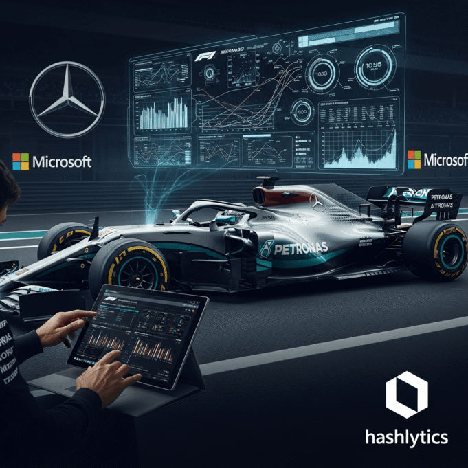 Microsoft and Mercedes Redefine F1 with Data and AI