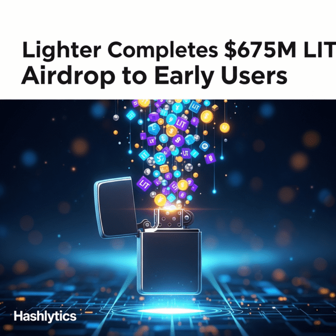 Lighter Completes $675M LIT Airdrop to Early Users