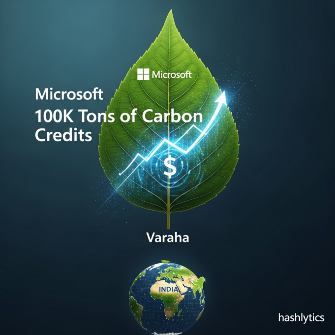Microsoft Buys 100K Tons of Carbon Credits from India's Varaha