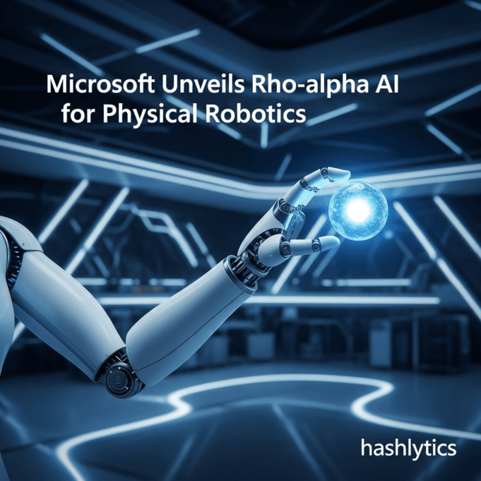 Microsoft Unveils Rho-alpha AI for Physical Robotics