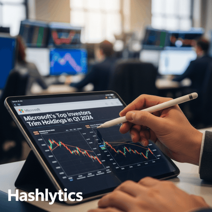 Microsoft's Top Investors Trim Holdings in Q1 2024