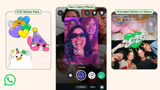 WhatsApp Rolls Out 2026 Holiday Stickers and Effects WhatsApp Rolls Out 2026 Holiday Stickers and Effects